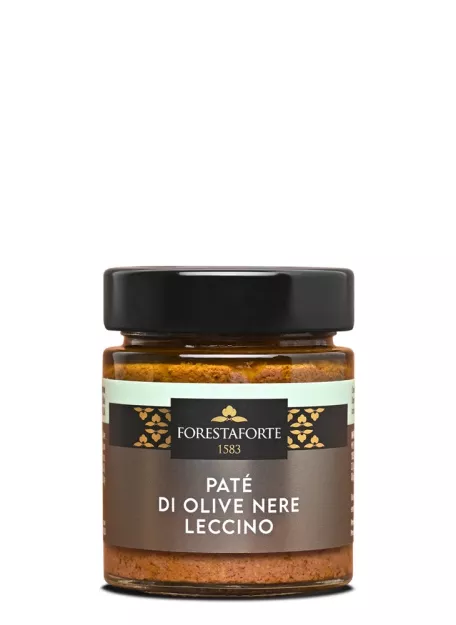 Tapenada pasta z czarnych oliwek LECCINO